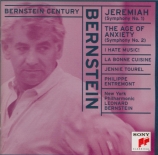 BERNSTEIN - Bernstein - Symphonie n°1 'Jeremiah'
