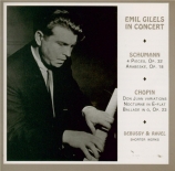 Emil Gilels in concert