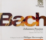 BACH - Herreweghe - Passion selon St Jean (Johannes-Passion), pour solis