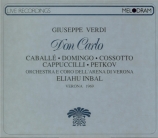 VERDI - Inbal - Don Carlo, opéra (version italienne) live Verona 2 - 07 - 1969 + Domingo chante Verdi