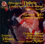 DUBOIS - Pelassy - Concerto pour violon et orchestre (1ère mondiale) 1ère mondiale