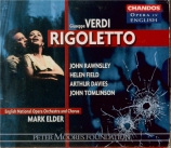 VERDI - Elder - Rigoletto, opéra en trois actes (chanté en anglais) chanté en anglais