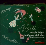 Joseph Szigeti in Gipsy Melodies Import Japon