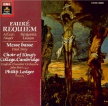 FAURE - Ledger - Requiem pour voix, orgue et orchestre en ré mineur op.4 import Japon