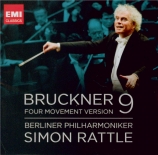 BRUCKNER - Rattle - Symphonie n°9 en ré mineur WAB 109 4 movement version