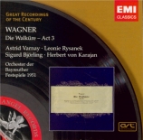 WAGNER - Karajan - Die Walküre (La Walkyrie) WWV.86b : acte 3