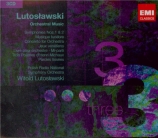 LUTOSLAWSKI - Lutoslawski - Variations symphoniques, pour orchestre