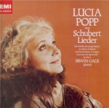 SCHUBERT - Popp - An mein Herz (Schulze), lied pour voix et piano D.860 Import Japon
