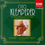 MAHLER - Klemperer - Symphonie n°7 'Chant de la nuit' remastered by Yoshio Okazaki, import Japon
