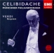 VERDI - Celibidache - Messa da requiem, pour quatre voix solo, chur, et