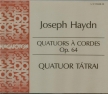 HAYDN - Tatrai Quartet - Six quatuors à cordes op.64 Hob.III:63-68 'Drit