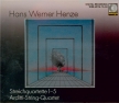 HENZE - Arditti String - Quatuors à cordes (5)