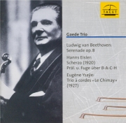 BEETHOVEN - Gaede Trio - Sérénade pour violon, alto et violoncelle op.8