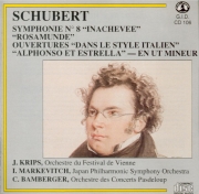 SCHUBERT - Krips - Symphonie n°8 en si mineur D.759 'Inachevée'