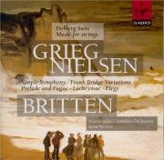 GRIEG - Brown - Holberg suite op.40 : version pour piano