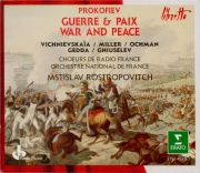 PROKOFIEV - Rostropovich - Guerre et paix, opéra en 5 actes op.91