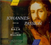 BACH - Rilling - Passion selon St Jean (Johannes-Passion), pour solistes