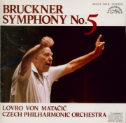 BRUCKNER - Matacic - Symphonie n°5 en si bémol majeur WAB 105 import Japon