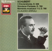 SCHUBERT - Arrau - Trois Klavierstücke, pour piano D.946