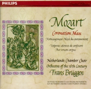 MOZART - Brüggen - Messe en do majeur, pour solistes, chur, orgue et or