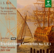 BACH - Koopman - Concerto brandebourgeois n°1 pour orchestre en fa majeu