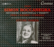VERDI - Panizza - Simon Boccanegra, opéra en trois actes live MET, 1939