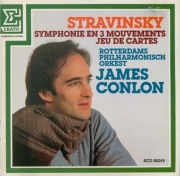 STRAVINSKY - Conlon - Symphonie en trois mouvements, pour orchestre