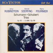 SCHUMANN - Rubinstein - Trio avec piano n°1 en ré mineur op.63