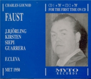 GOUNOD - Cleva - Faust (Live MET 23 - 12 - 1950) Live MET 23 - 12 - 1950