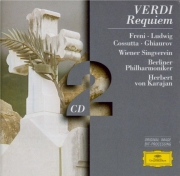 VERDI - Karajan - Messa da requiem, pour quatre voix solo, chur, et orc