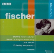 BRAHMS - Fischer - Sonate pour piano n°3 en fa mineur op.5