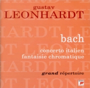BACH - Leonhardt - Concerto italien, pour clavier en fa majeur BWV.971