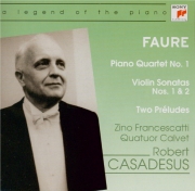 FAURE - Casadesus - Quatuor avec piano n°1 en ut mineur op.15