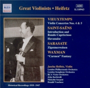 VIEUXTEMPS - Heifetz - Concerto pour violon et orchestre n°5 en la mineu