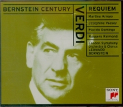 VERDI - Bernstein - Messa da requiem, pour quatre voix solo, chur, et o