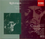 VERDI - Santini - Don Carlo, opéra (version italienne)