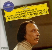 BRAHMS - Michelangeli - Quatre ballades pour piano op.10 'Edward'