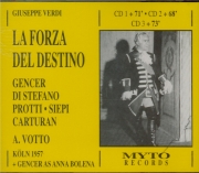 VERDI - Votto - La forza del destino, opéra en quatre actes (version 186
