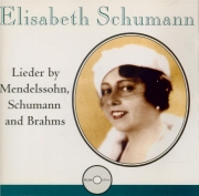 Lieder by Mendelssohn, Schumann and Brahms
