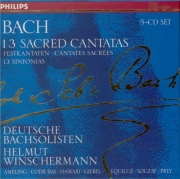 BACH - Winschermann - Gloria in excelsis Deo, cantate pour solistes, ch
