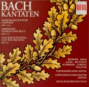 BACH - Rotzsch - Durchlauchtster Leopold, cantate pour solistes, chur e