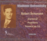 SCHUMANN - Sofronitsky - Carnaval, scènes mignonnes sur quatre notes pou Vol.3