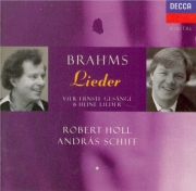 BRAHMS - Holl - Ernste Gesänge, quatre chants sérieux pour basse solo et