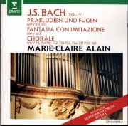 BACH - Alain - Prélude et fugue pour orgue en mi mineur BWV.533 'Petit'