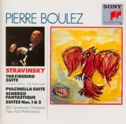 STRAVINSKY - Boulez - Pulcinella, suite pour orchestre