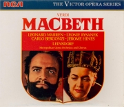VERDI - Leinsdorf - Macbeth, opéra en quatre actes (version italienne)