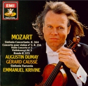 MOZART - Dumay - Sinfonia concertante pour violon, alto et orchestre en