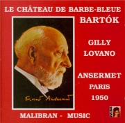 BARTOK - Ansermet - Le château de Barbe-Bleue, opéra op.11 Sz.48 chanté en français