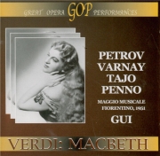 VERDI - Gui - Macbeth, opéra en quatre actes (version italienne) live Firenze, 6 - 5 - 1951