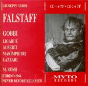 VERDI - Rossi - Falstaff, opéra en trois actes